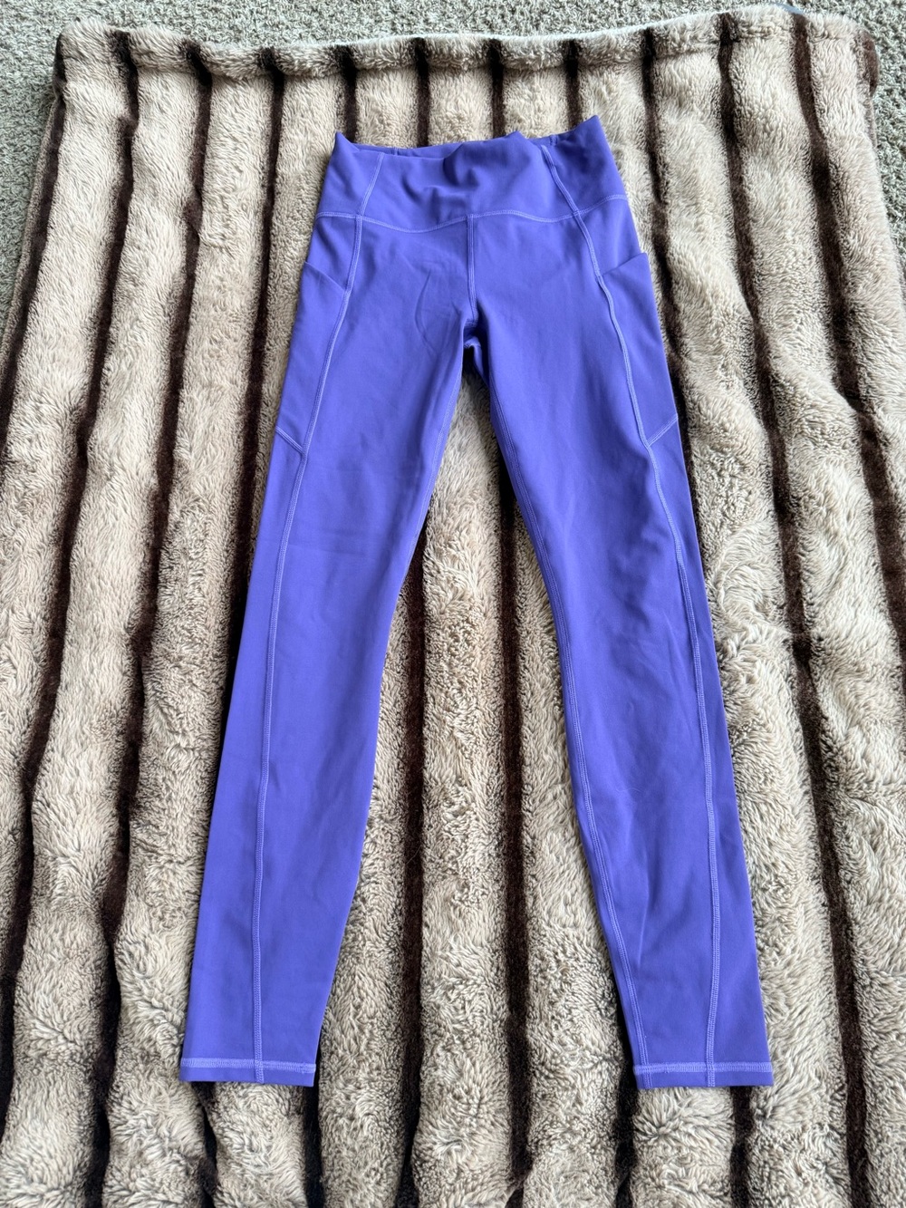 Fabletics PureLuxe Purple High Rise Leggings Size Small